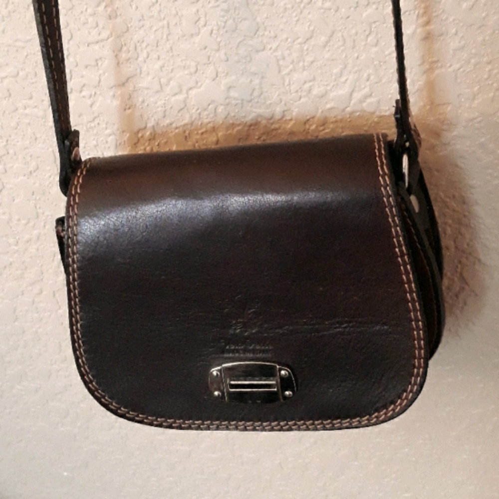Vera Pelle mini crossbody bag